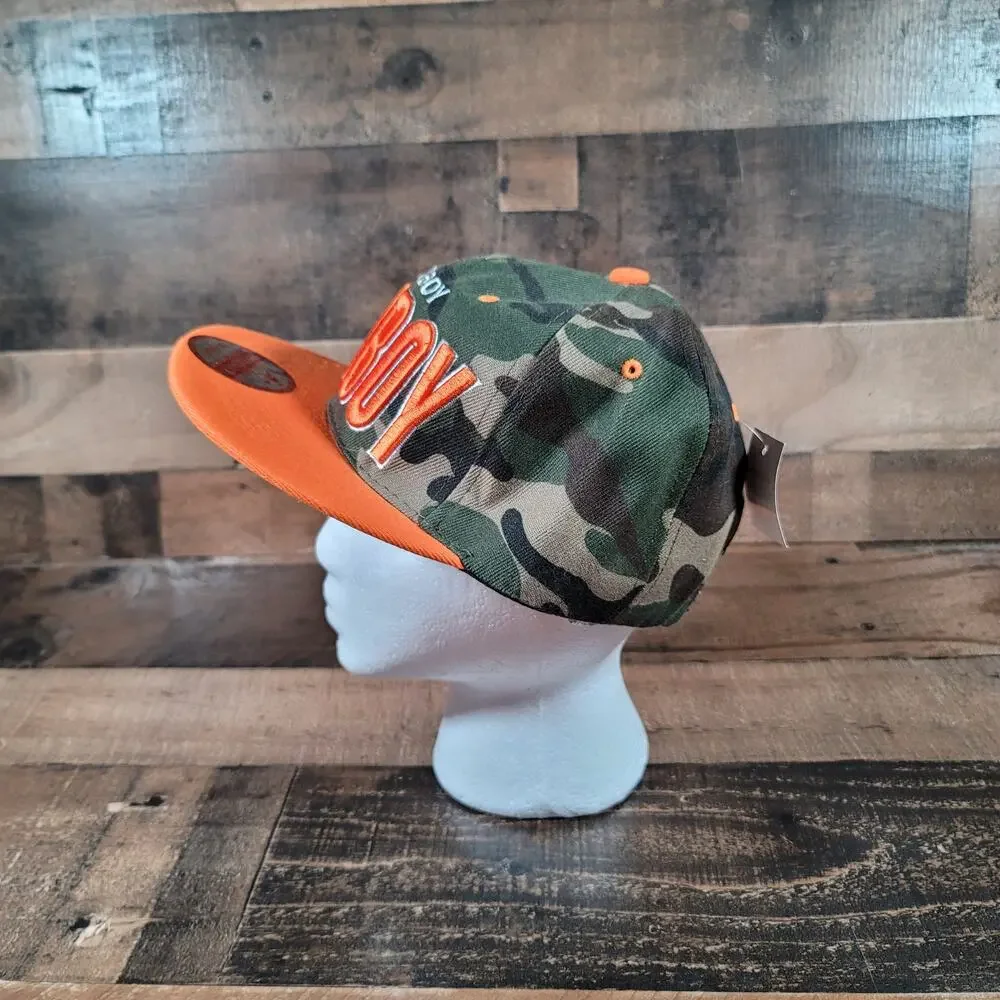 Youth BadBoy Camo Snap Back BallCap-Hat